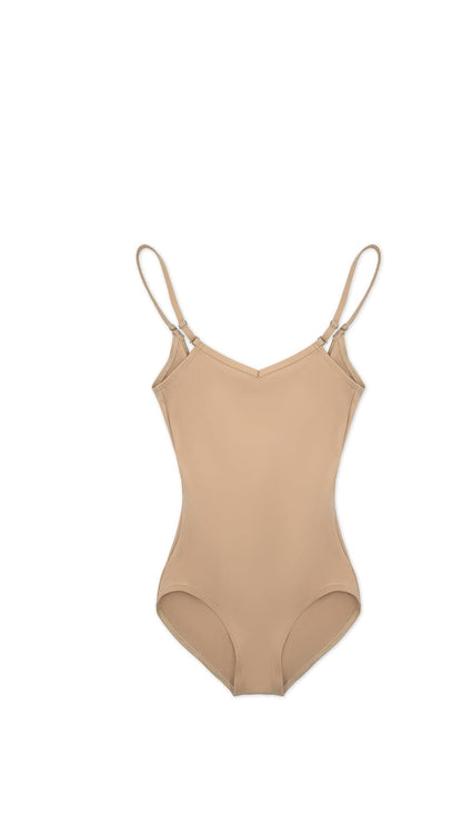 Capezio Team Basics - Maillot camisola para mujer con correas ajustables
