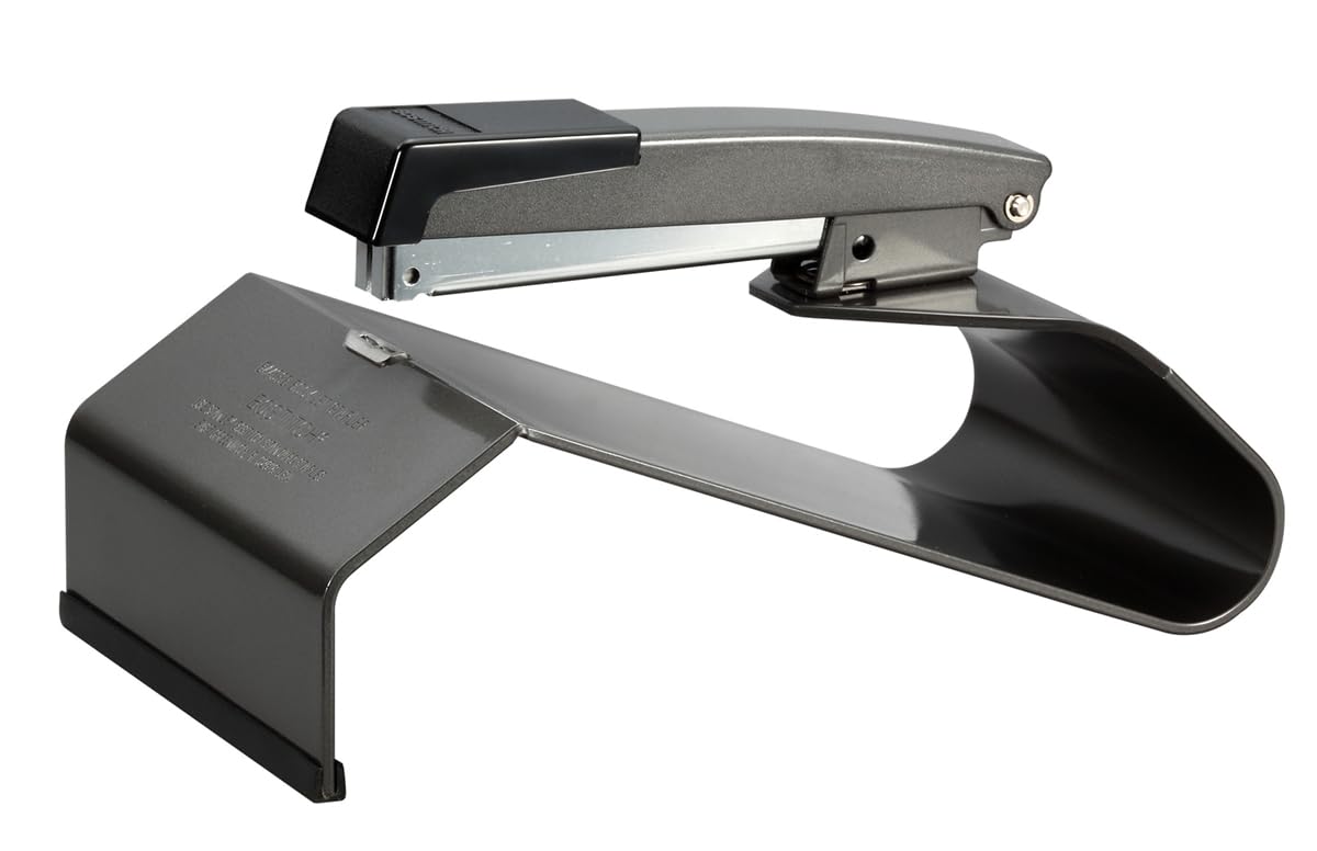 Bostitch No-Jam grapadora para folletos, color negro (B440SB), Negro, Saddle Stapler