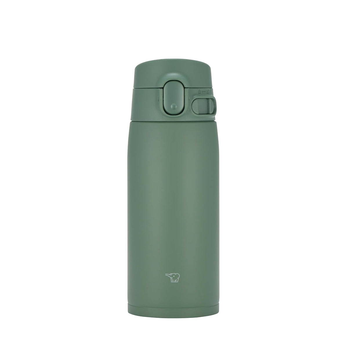 Zojirushi GoCafe Taza Aislada de Acero Inoxidable - 0.5 Litros - Verde (Moss Green)