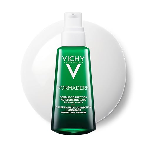 Vichy Normaderm Doble Corrección Anti-imperfecciones Dermatológico 50ml | Tratamiento Anti-Imperfecciones Hidratante que Corrige Brotes, Marcas, Reduce Poros y Regenera la Piel con Ácido Salicílico