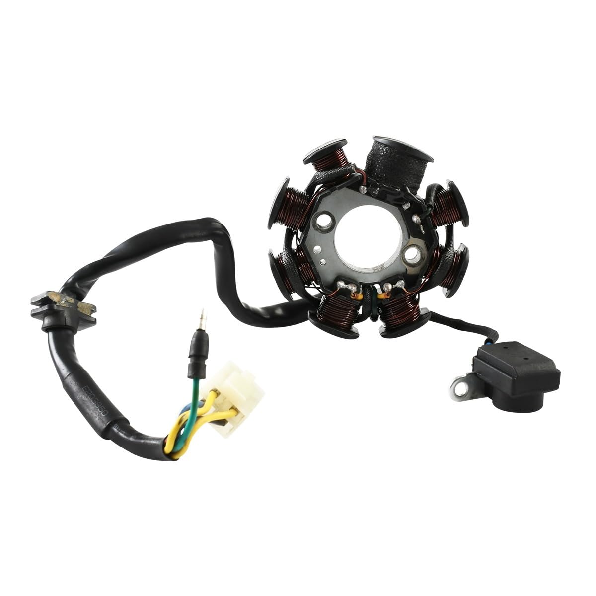 ITALIKA E05010070 Estator 8 Bobinas, Negro