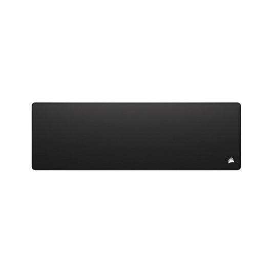 Corsair MM Alfombrilla para Juegos – Extragrande (930 x 300mm) – Negro | Superficie de Tela Microtejida, Antideslizante Base de Caucho Natural, Bordes Cosidos