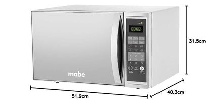 Mabe - Horno de microondas 1.4 pies cúbicos (40 L) 120 V Espejo - HMM114SEJ