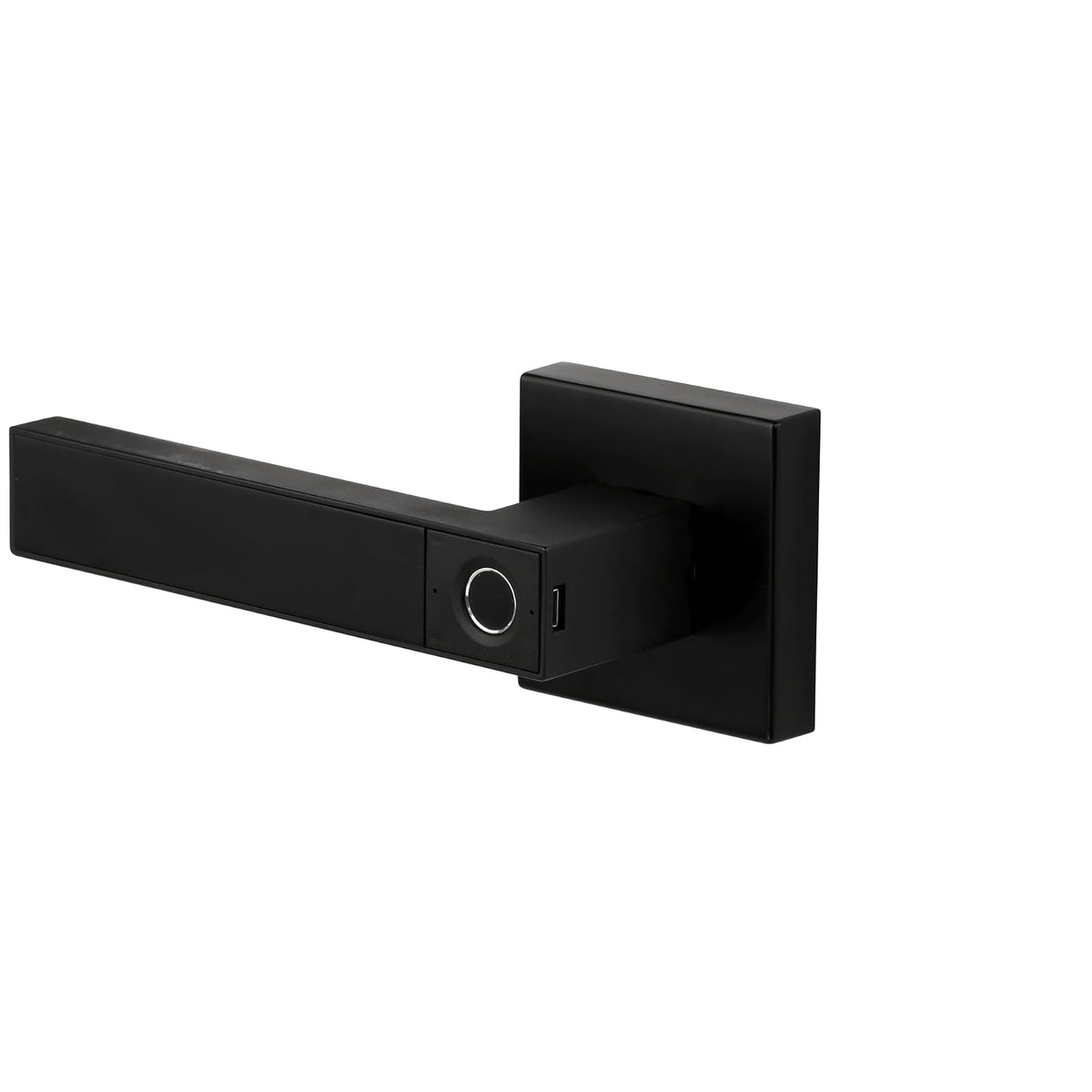 Yale manija inteligente eléctrica biométrica para puerta negro