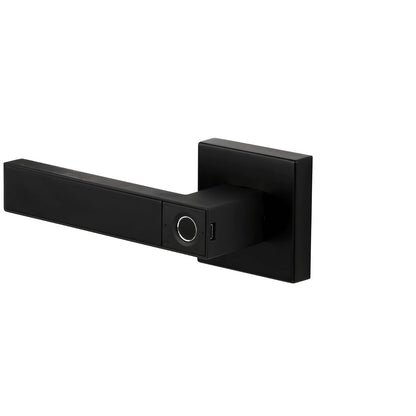 Yale manija inteligente eléctrica biométrica para puerta negro