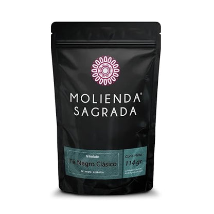 Molienda Sagrada, Té Negro Helado/Infusión de Té Negro Helado Clásico. Rinde para 40 Litros.