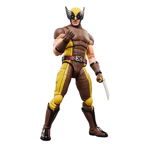 Marvel Legends Wolverine Traje Marrón 15 cm