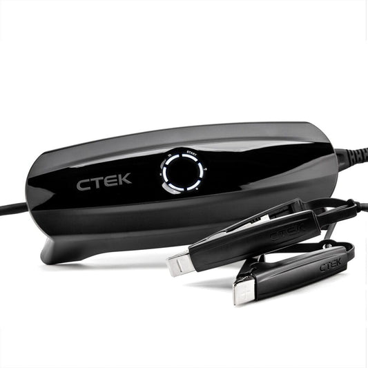 CTEK CS One, Cargador de batería portátil de 12 V, Cargador 4 en 1 con Banco de energía de Alta tecnología, para Automóvil, teléfono, computadora, mantenedor de batería Inteligente, Alternativa de