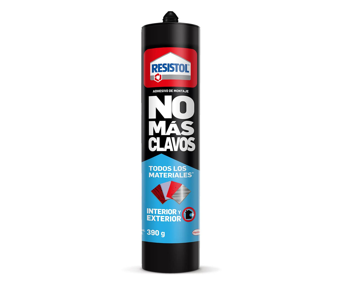 Resistol Uno Para Todo Universal, Adhesivo Sellador, Excelente Poder de Pegado y Sellado, Tecnología Flextec, Funcional para Reparación, Bricolaje y Montaje, 1x390g