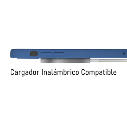 Molan Cano Funda Case de Silicon Suave Protector Acabado Mate para Samsung Galaxy S20 Fe (Azul)