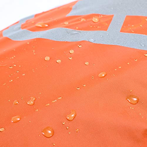 OGIO 122014.205 Cubierta de Lluvia para Mochila de Motocicleta de Alta Visibilidad sin Arrastre
