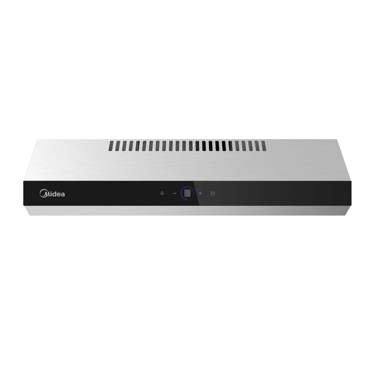 Midea Campana Empotrable Panel Digital 24", Panel Vidrio Negro