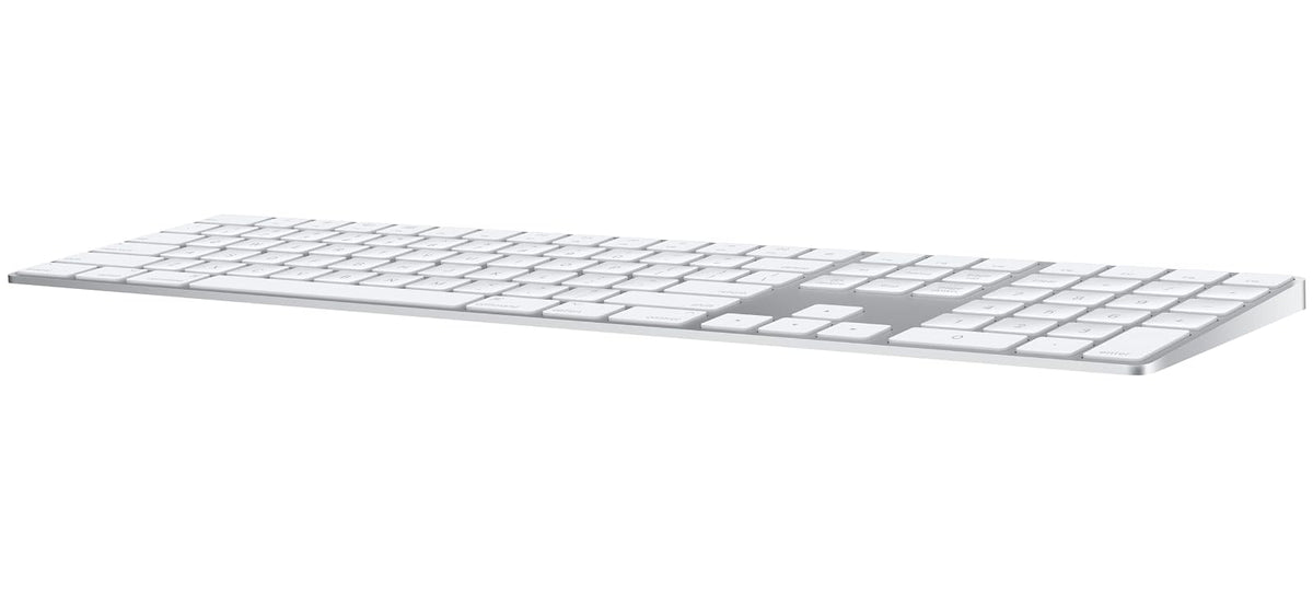 Teclado Magic Keyboard de Apple con Teclado numérico: Recargable, con conexión Bluetooth y Compatible con el Mac, iPad y iPhone; Español, Color Plata - 2025