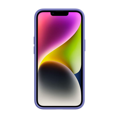 Incipio Organicore Clear Funda Compatible con iPhone 14/13, Protección Caídas 4.2m, Bisel Elevado, Compostable - Lavanda/Transparente