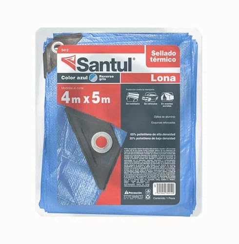 Santul 5412 Lona uso ligero, 4 X 5 M