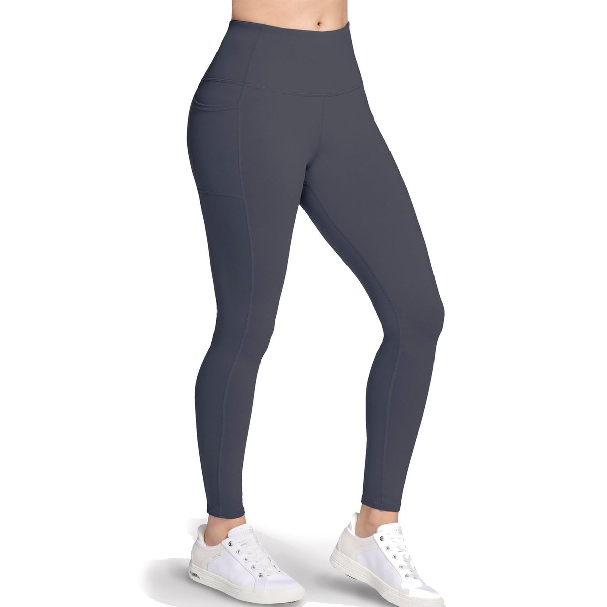 Skechers Go Walk Leggings de Cintura Alta para Mujer - 2XL - Asfalto