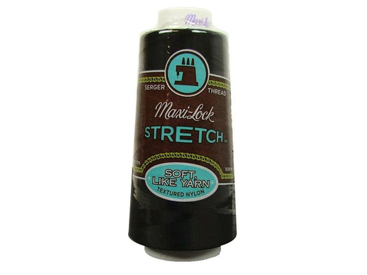 American & Efird A& E Thread 2000 yardas Maxi Lock Stretch Negro (AME54.32002)