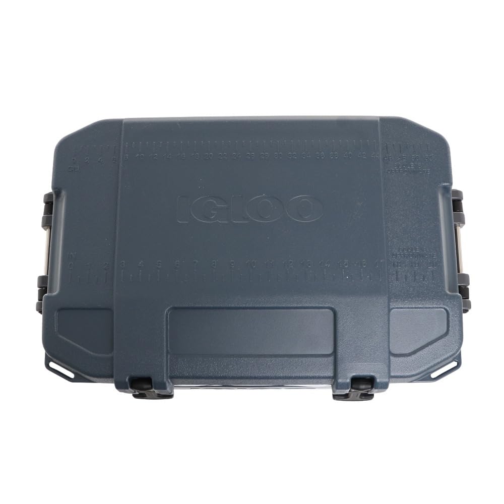 Igloo BMX 52 Quart Cooler with Cool Riser Technology, Fish Ruler, and Tie-Down Points