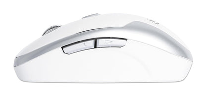 Manhattan Mouse Optico Inalambrico 6 Botones 2.4G Blanco
