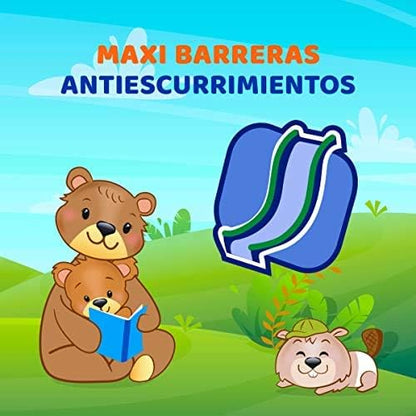 Chicolastic Classic Pañales 160 Pañales, Baby Diapers Boys, Verde (Green), Talla 4 Paquete De Paquete De