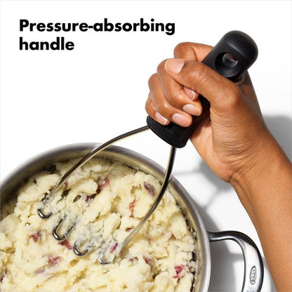 OXO NEW OXO Good Grips - Triturador de patatas de acero inoxidable