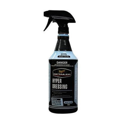 Meguiar's DRTU17032 Hyper Dressing, Abrillantador De Plásticos Interiores Y Exteriores, 946ml