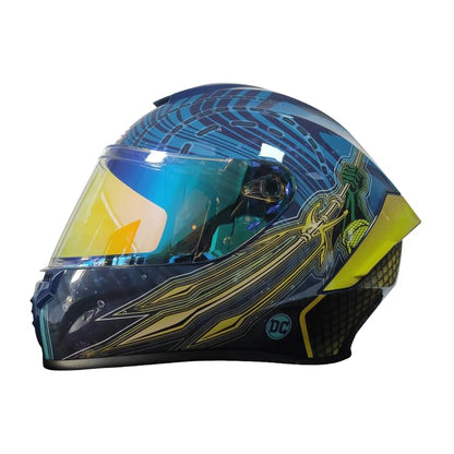 Edge Casco Modular DC para Moto con Doble Visor Antivaho, Certificado DOT - M - ACUAMAN