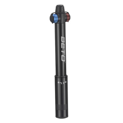 Beto Bomba CO2 CO2-008A | Aluminio | Válvula Presta/Schrader | 11 Bar / 160 PSI | Incluye 2 Cartuchos CO2 de 16g | Compacta y Portátil