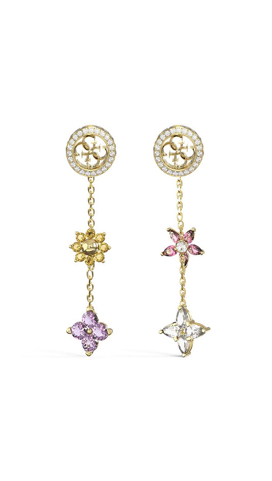 GUESS Aretes para Mujer SECRET GARDEN color Dorado