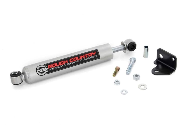 Rough Country Estabilizador de dirección N3 para Jeep Wrangler JK 2007-2018 - 8730630