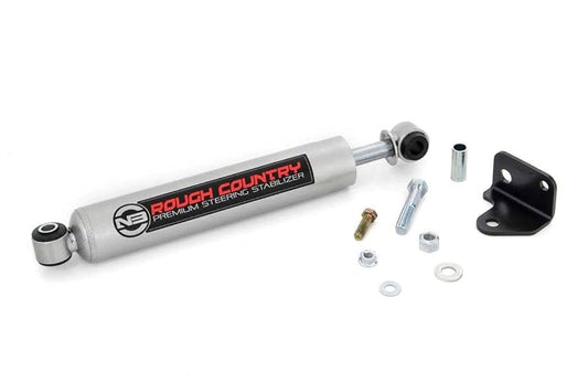 Rough Country Estabilizador de dirección N3 para Jeep Wrangler JK 2007-2018 - 8730630