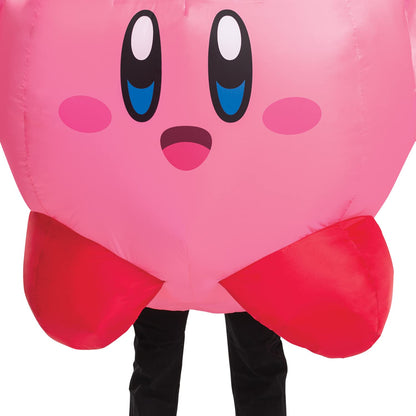 Disguise Kirby, disfraz oficial de Nintendo para hombre con ventilador inflador, talla única, Kirby, Talla única