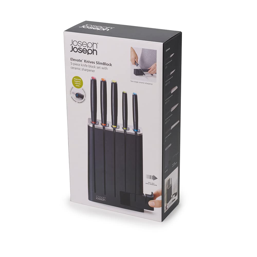 Joseph Joseph Elevate - Bloque de cuchillos (talla única), multicolor