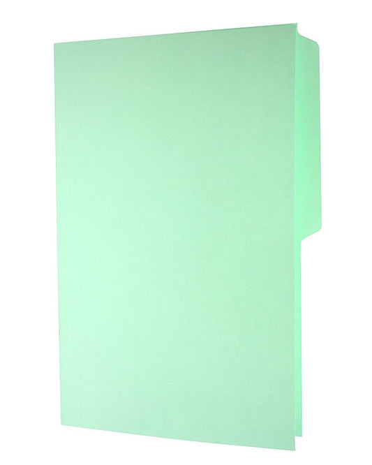 Oxford M751 1/2 GRE Fólder Manila Tamaño Oficio Ceja 1/2, Caja de 100, Color Verde