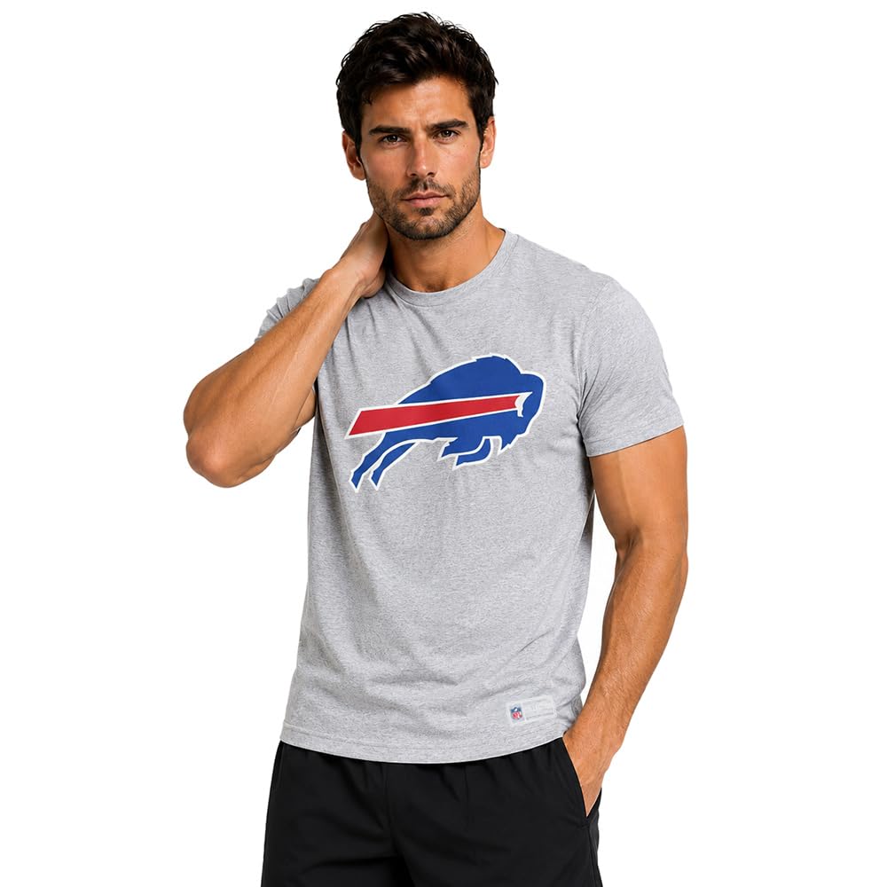 NFL Playera Aficionado Básica Buffalo Bills - M - Jaspe