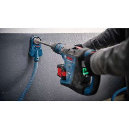 BOSCH HDC200 SDS-Max - Accesorio para recoger polvo para taladro | Cámaras de aire duales, sujetan la extracción de pared, se adapta a brocas de 1,6 cm y 2,5-1 cm, colector de polvo