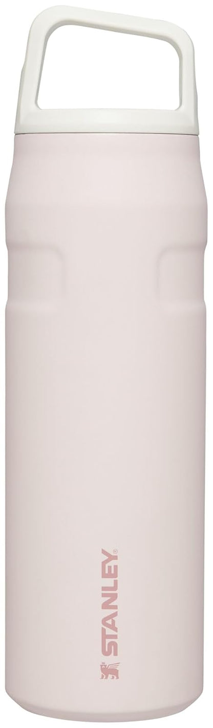 Stanley IceFlow Botella de Agua 24 oz Boca Ancha - Brillo de cuarzo rosa - 24 onzas