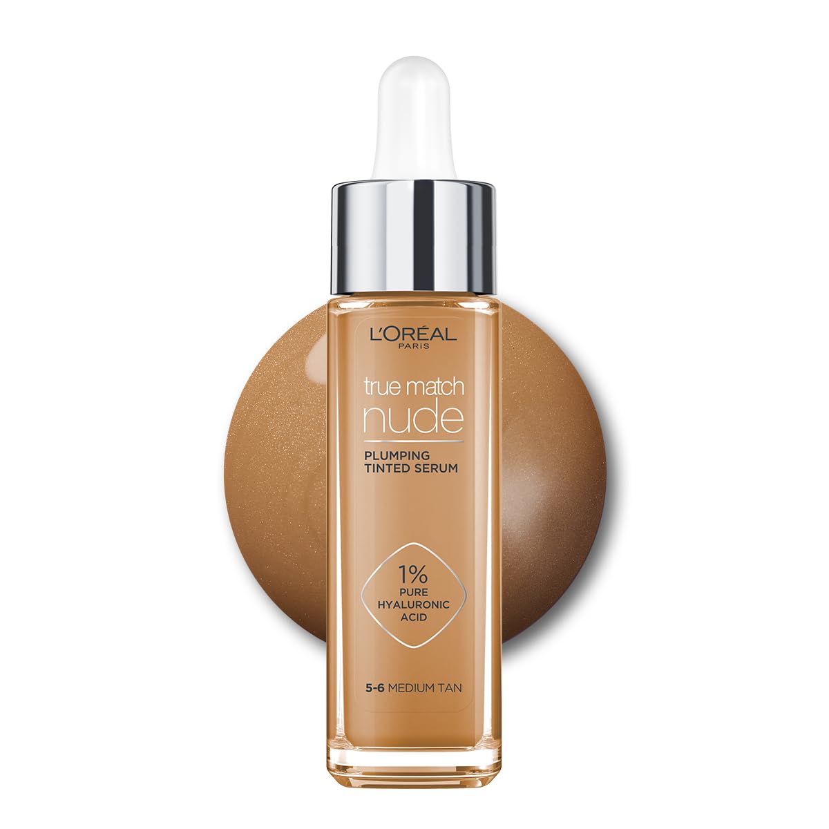 L'Oréal Paris True Match Sérum Rellenador con Color, 30 ml - Medium Bronze - Serum Rellenador