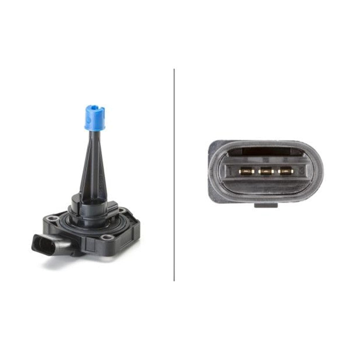 Hella Sensor de Nivel de Aceite del Motor de 3 Polos con Junta, 6PR 013 680-071
