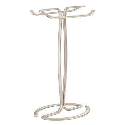 InterDesign Axis Toallero para tocador de baño - Satinado - conjunto de 1 - Satén
