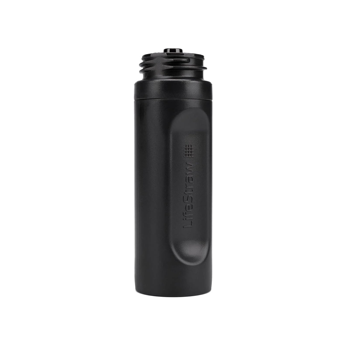 LifeStraw - Filtro de agua para exteriores, compatible con botellas plegables Peak y sistemas de gravedad, protección contra microplásticos, 2000 litros - Dark Mountain Gray - Micro Filter