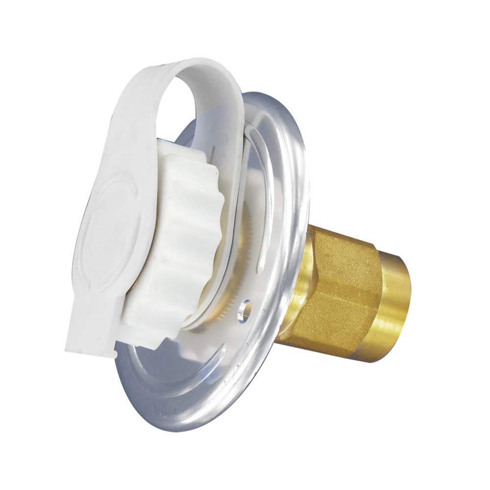 Valterra A01-0172LF FPT 2-3/4" Acabado de Aluminio sin Plomo Entrada de Agua