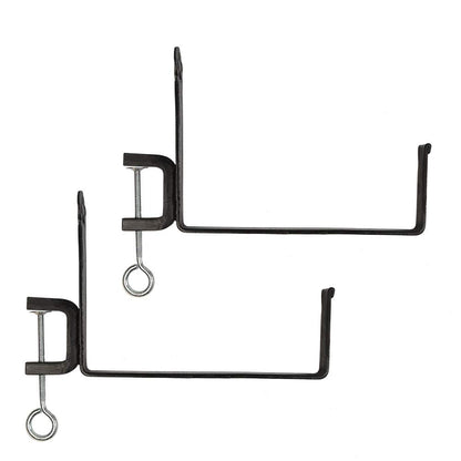 Achla Designs SFB-01C - Abrazadera, Negro, 15.24 cm