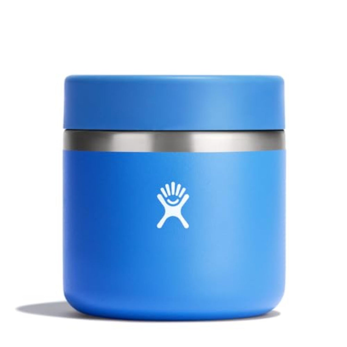 Hydro Flask Tarro Aislado 28oz Negro - Azul (Cascade Blue) - 20 FL OZ - 20 onzas