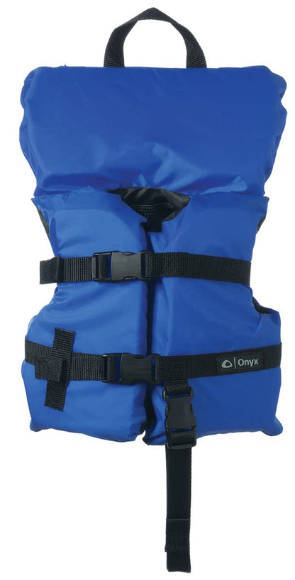 Onyx - Chaleco Salvavidas para Uso General, Rojo, Ajustable, Ligero, Unisex-Adultos - Azul - Patchwork - Infant - Child