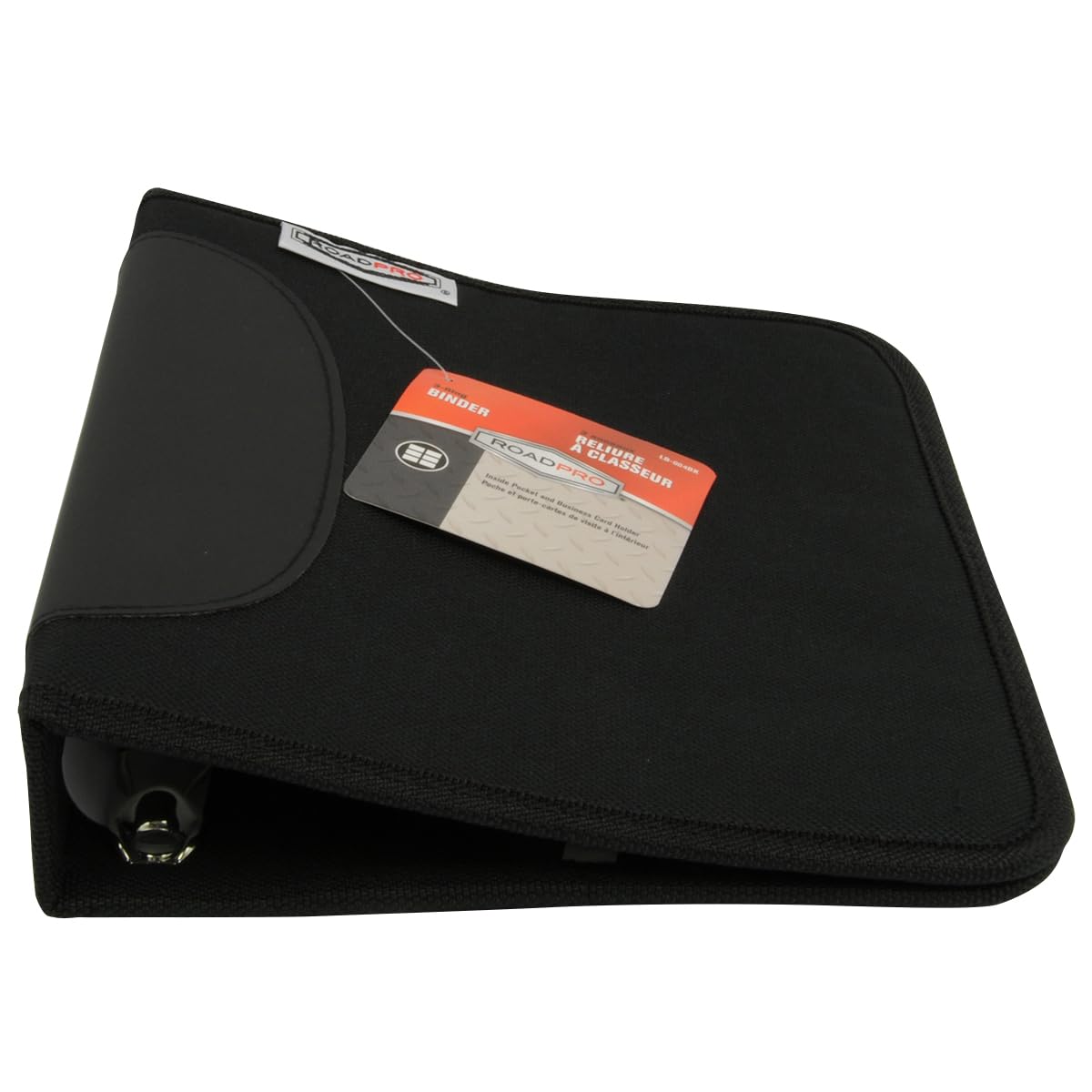 Roadpro LB-004BK Carpeta de troncos de 3 anillas, color negro