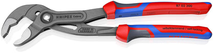 KNIPEX 87 02 300 Tools - Alicates para bomba de agua Cobra, multicomponente (8702300)