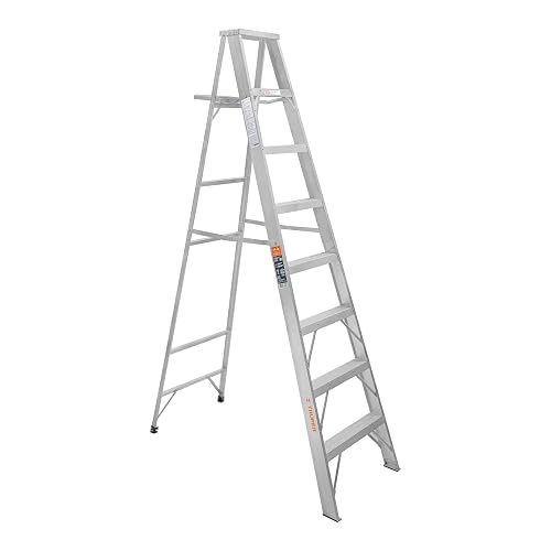 Truper ESTA-27, Escalera de tijera, aluminio, tipo ll, 7 escalones