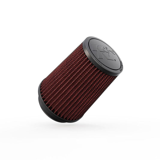 K&N Filtro de Aire Universal Lavable de Alto Flujo, Brida 3 in, Altura 5.75 in, RU-5111