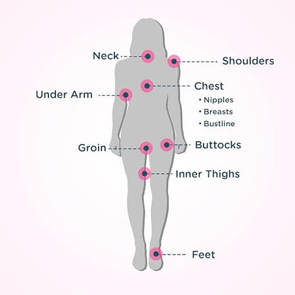 Cuerpo Glide para ella 42.5 gram anti Chafe Bálsamo, Rosado, 1.5oz